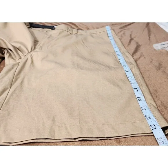 MSX Shorts Size 42 Khaki Premium Chino Quick Dry Uv Protection Stretch - Picture 6 of 13